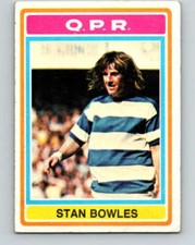 1976-77 Topps England Soccer Football #205 Stan Bowles  V28187