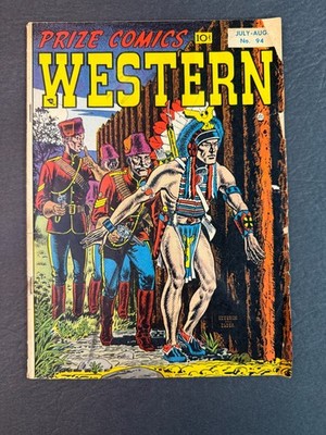 Prize Comics Western #94 Feature Comics 1952 GD-