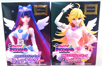 Panty & Stocking with Garterbelt BRILLIANT Figure Set Banpresto Japan NEW