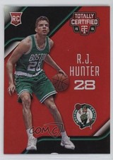 2015-16 Panini Totally Certified Rookies Mirror Red 19/149 RJ Hunter #181 1d3a