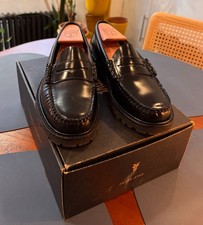 Bass Weejuns Penny Loafers in Black, Men  s Size 7.5