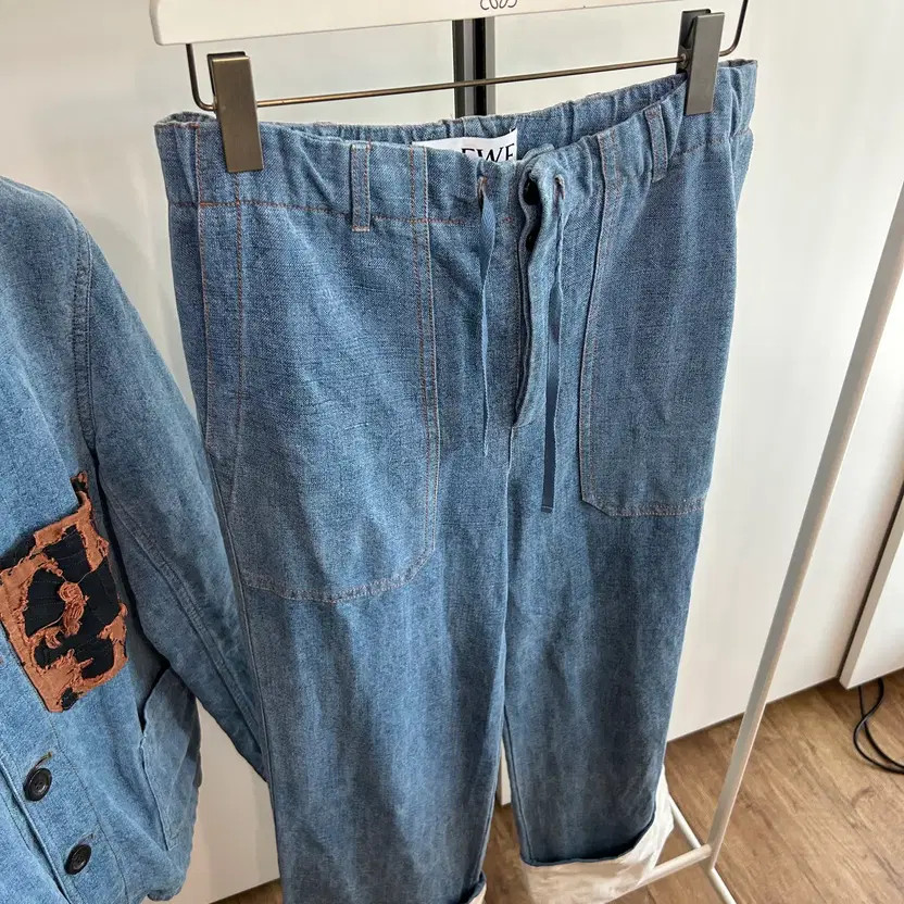 Loewe Patch Washed Denim Setup Size L Excellent C… - image 1