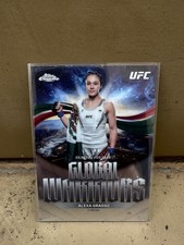 2026 Topps Chrome UFC Alexa Grasso Global Warriors Insert GW-15