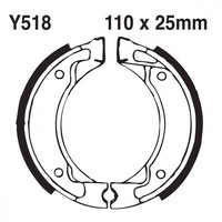 Bremsbacken Hinten Ebc Y518G FüR Yamaha Dt 50 Mx Bj. 1986-1989