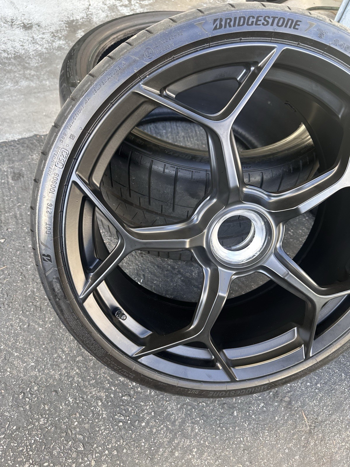 20" LAMBORGHINI HURACAN PERFORMANTE / EVO TECNICA STO RIMS (OEM) CENTER LOCK