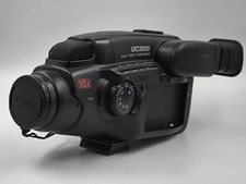 Canon UC2000 E 15x Zoom Video Camera Not Tested