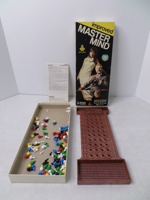 Vintage Original 1978 Improved MasterMind Game by Invicta Logic Game