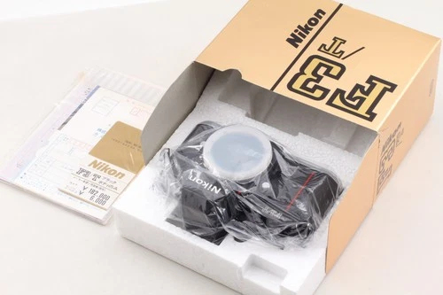 ⏯(s/n:n8522589 [Unused Box] Nikon F3/T HP Titan Black 35mm SLR Film Camera Japan