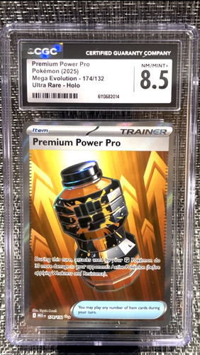 Premium Power Pro graded CGC 8.5 for sale on eBay