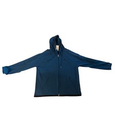 NWT Men XXL Nike Jordan DJ0886-407 Warm-Up Full Zip Jacket Hooded Coat Blue