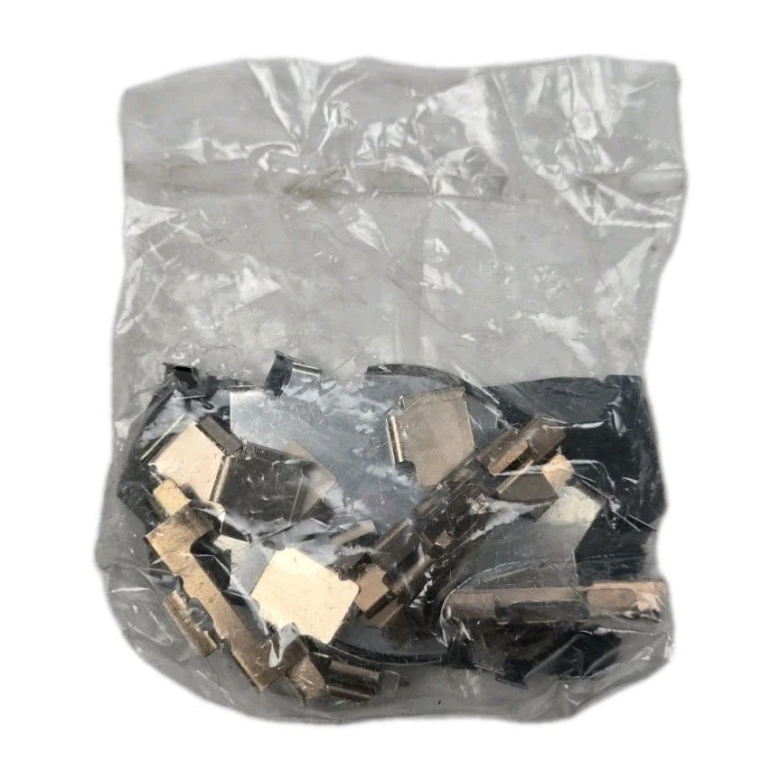 Kit de ferragens de freio Nissan disco dianteiro 41080-01F27 para 200SX Sentra Stanza NOVO NOS - Imagem 4 de 4