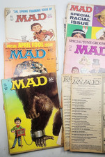 MAD Magazine Lot of 7 from years 58', 65', 66', 67', 69', 70'