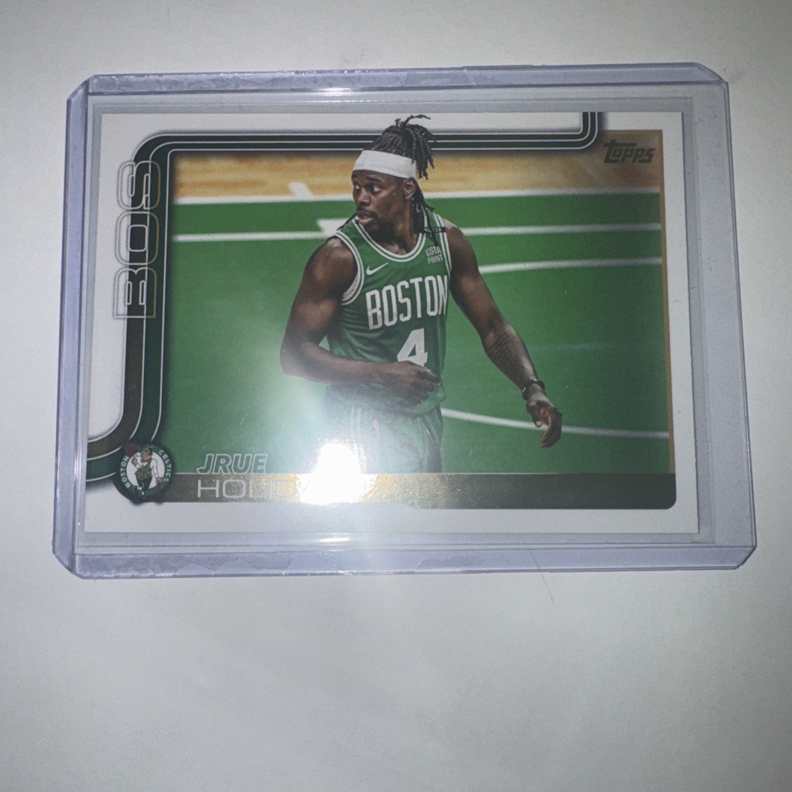 JRUE HOLIDAY GOLD GOLDEN MIRROR 2025-26 TOPPS Basketball SP #7 Celtics
