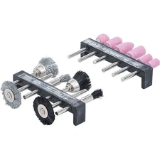 set 12 pcs precision accessories, sanders and brushes - code bgs50797 FBGS5079