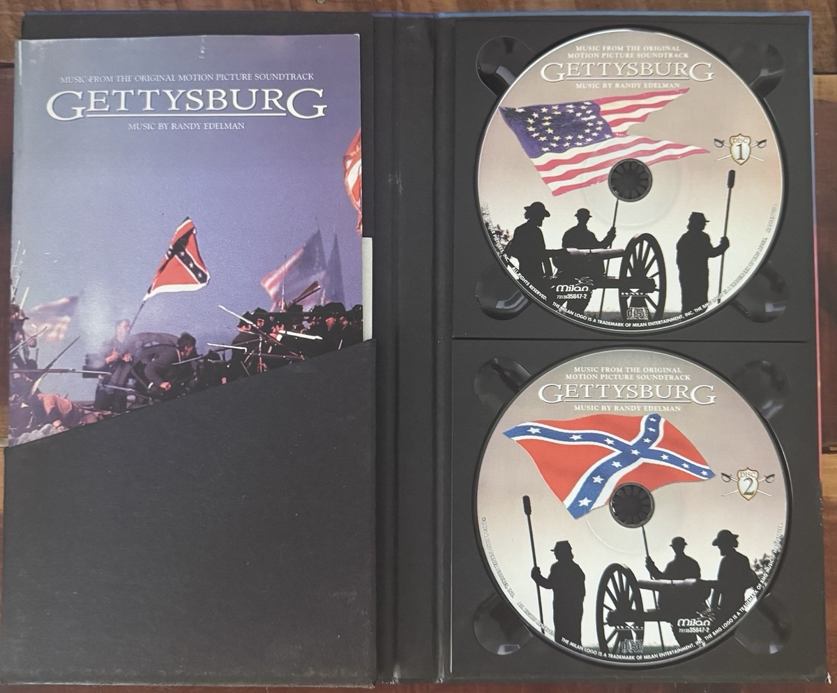 GETTYSBURG Deluxe Commemorative Edition Soundtrack 2 CD Set | eBay