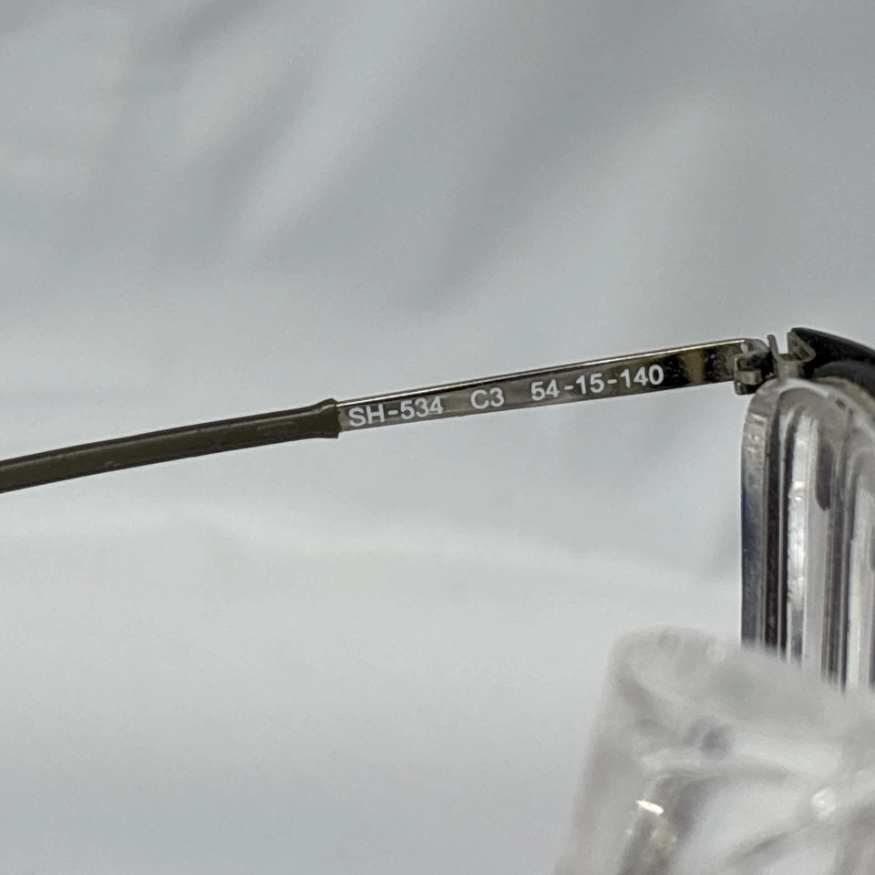 Óculos Scott Harris Europa SH-534 C2 54-15-140 prata/preto (SOMENTE ARMAÇÕES) - Imagem 3 de 4