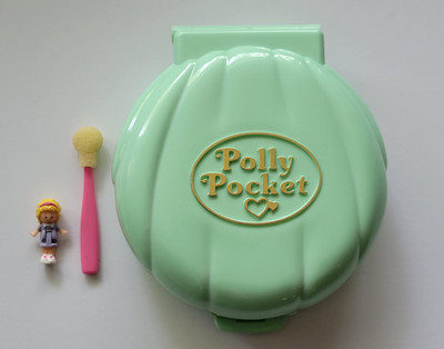 Polly Pocket 1989 Pretty Me Makeup Compact **PLS READ DESCRIPTION**