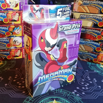 MegaMan NT Warrior TCG Grand Prix Starter Deck ProtoMan NEU OVP SEALED Mega Man 