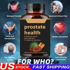 90pcs Natural Body Care Prostate Health Capsules Support for Men’s Wellness 