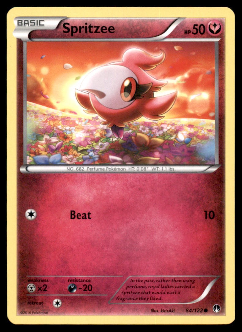 Spritzee 84 122 C BREAKpoint Pokemon MP