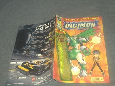DIGIMON COMIC HEFT NR.52 + SPIELZEUG