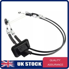 GEAR SELECTOR LINKAGE CABLES PAIR SET, FOR FIAT 500, 2007+ STOP START- 55245287