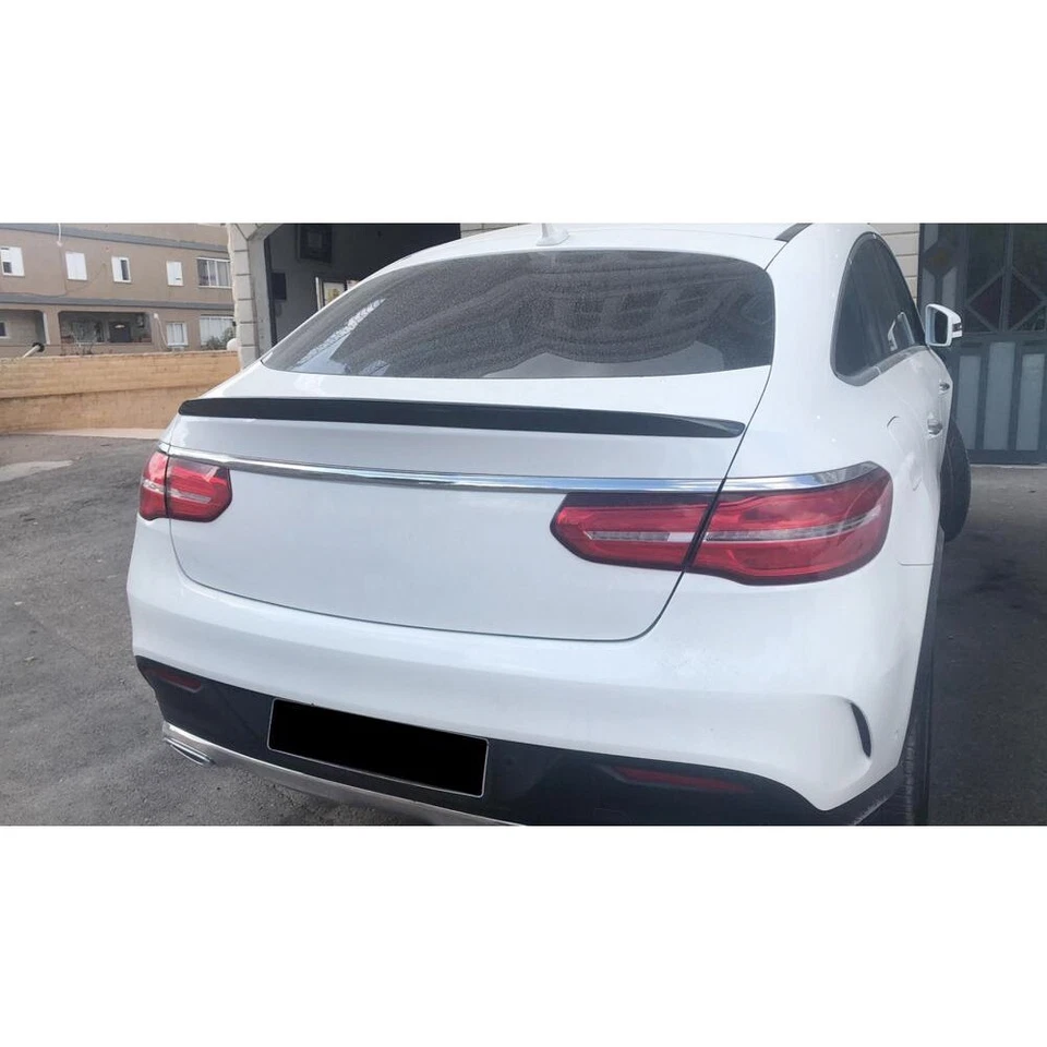 Alerón trasero de carbono real para Mercedes Benz GLE C292 cupé GLE43 2015-2019 Foto 3 de 4