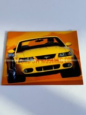 2003 Ford Mustang Svt Cobra Brochure 2003 Ford Mustang Svt Cobra Brochure