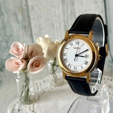 GUCCI 7200M Gold Men's Watch Used