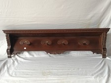 APPENDIABITI ATTACCAPANNI IN LEGNO DA MURO PARETE CAPPELLIERA LEGNO. DG13