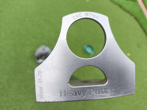 NEAR MINT - Used RH B1-M BOCCIERI Heavy PUTTER 36" inch 1kg Golf Pride 88cc - Picture 2 of 13