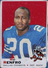 1969 Topps - Mel Renfro #254 - Set Break!! VG Combined Shipping!!