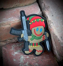 Patriot Patch Co. - Tactical Gingerbread Man Auto Shotty - Patch