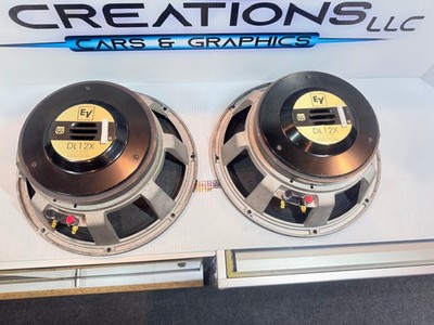 Electric Voice EV DL12X made in the USA (PAIR)