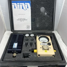 Bird APM-16 Thruline RF Element Reading WattMeter W/ Case & Acc / NOT A 43