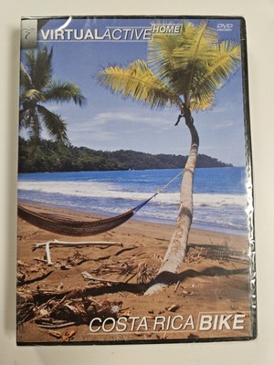 VIRTUAL ACTIVE HOME  -  INDOOR CYCLING COSTA RICA BIKE DVD *NEW* Sealed