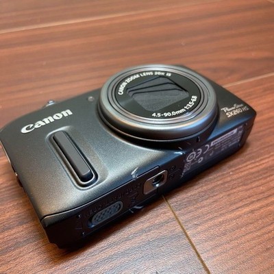 Canon PowerShot SX260 HS 12.1MP Digital Camera - Black (SX260HS