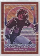 2021 Panini Chronicles Overdrive Ruby Wave Prizm 62/199 Joey Bart #4 2qw