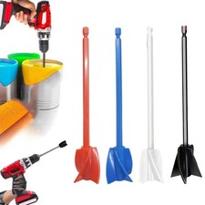 1x Solid Mixer Paddles For Paint Resin Epoxy Mixer Stirrer Attachment For Drill