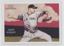 2010 Topps National Chicle Javier Vazquez by Jeff Zachowski #140 0ei4