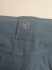 Kuhl Freeflex Shorts Womens Teal Gray Stretch Casual Outdoor RN#108846 38" Waist