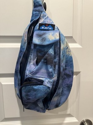 Kavu Rope Sling Bag Mini NWOT Purple Storm Travel Hiking