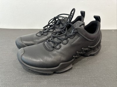 ECCO BIOM AEX M Men s Size 42 EU (8-8.5US) Hydromax Shoes Low Top Black Leather