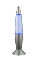 GLOBO MAGMA Tischleuchte Kunststoff silbergrau, 6x LED, 35,5 cm, rund, mit Schie