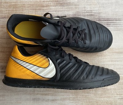 Nike TiempoX Legend 8 TF Fußballschuhe Gr.44 Schwarz Gelb TOP Zustand!