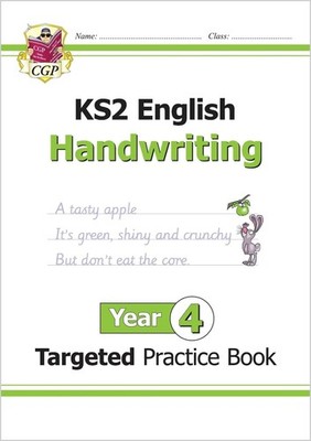 KS2 English Year 4 Handwriting Targeted Practice Book by CGP Books Paperback Boo