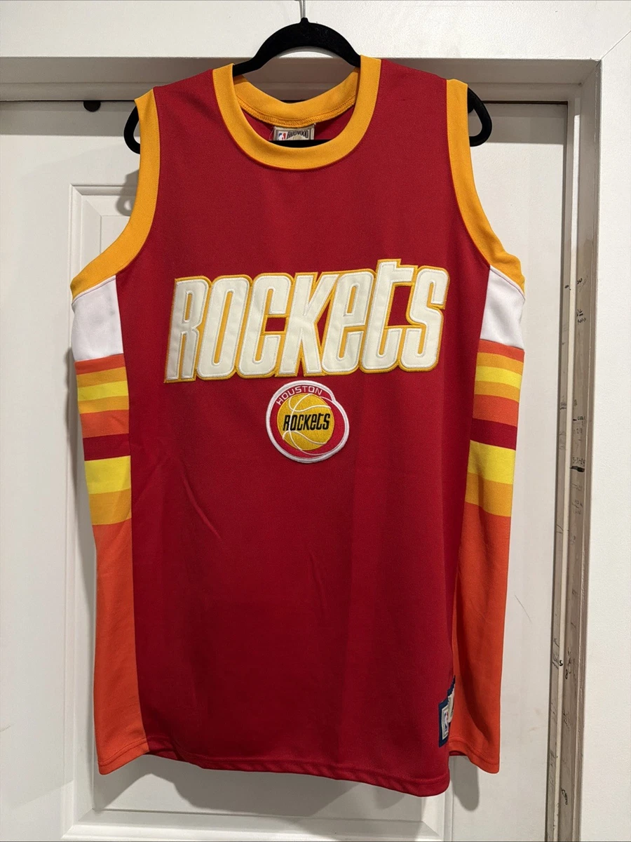Adult Houston Rockets 3 Shirt Top Stitched Vintage Edition S-2XL