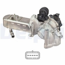 DELPHI AGR Ventil EG10580-12B1 12V für PEUGEOT 5008 308 1 Van 3008 EXPERT TEPEE