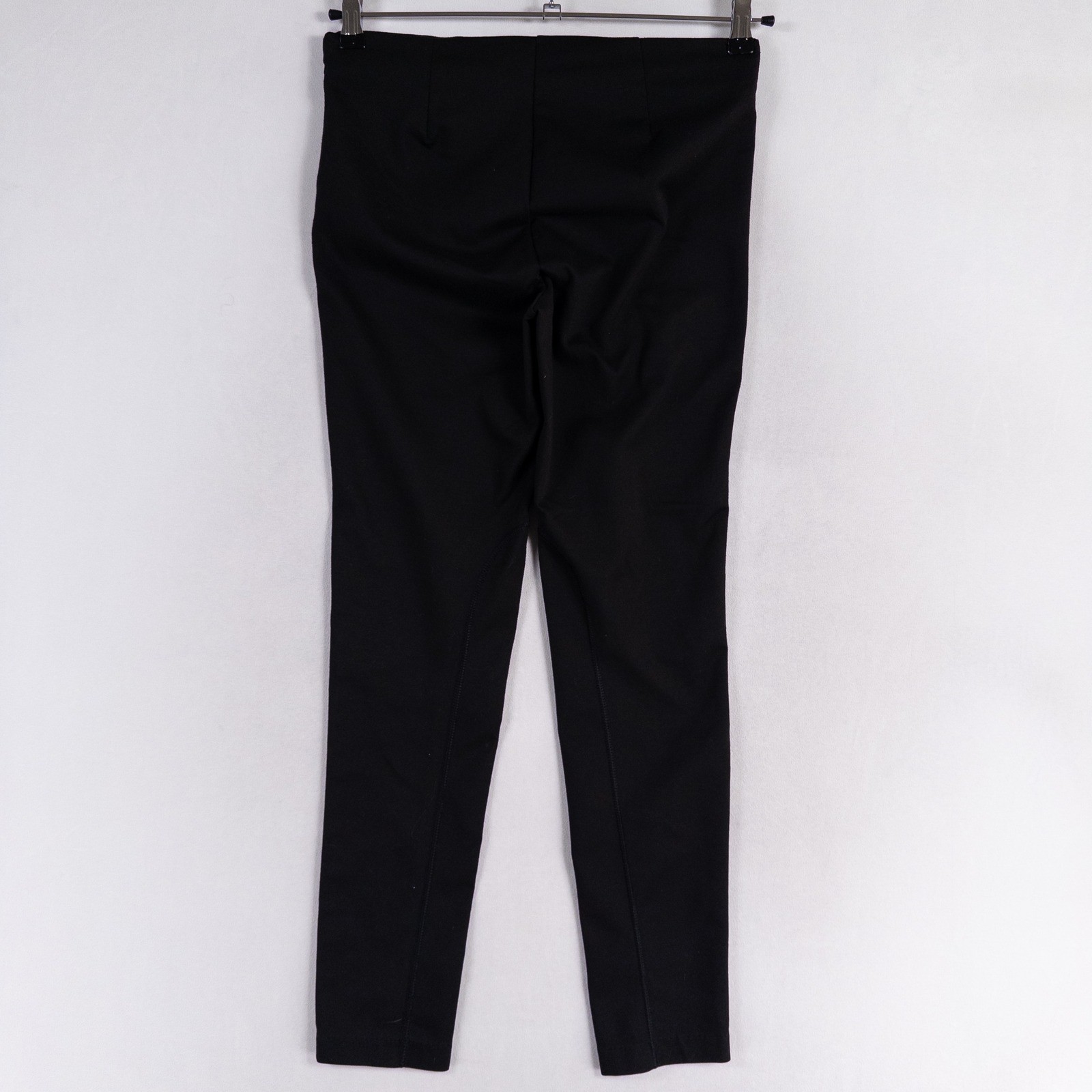 Eddie Bauer Pants Womens Sz Large Black Skinny Leg Ponte Knit Equestrian Style thumbnail 3