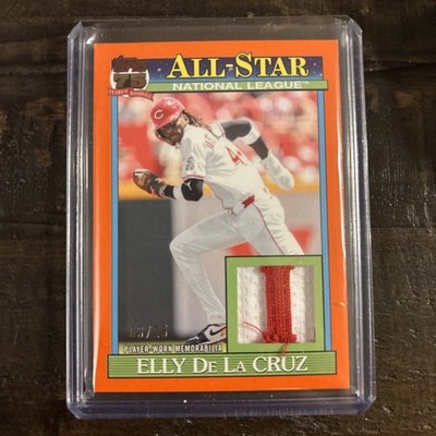 2026 Topps Series 2 Elly De La Cruz 1991 All-Star Relic Orange #'d /25 #91ASR-ED